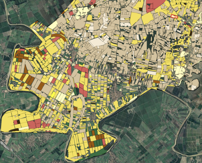 Boundary extraction example